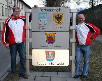 Karl B&auml;chle und Karl-Heinz Freytag