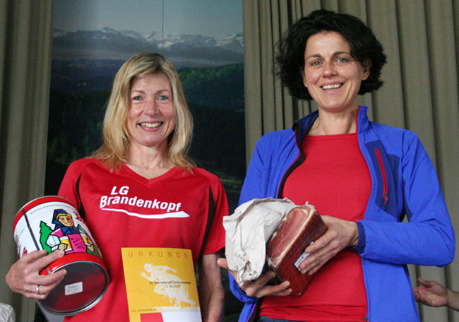 Rosi Kn�ble und Christa Seck