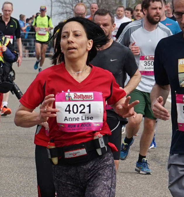 Anne Lise Tschiggfrei - Freiburg Marathon 2016