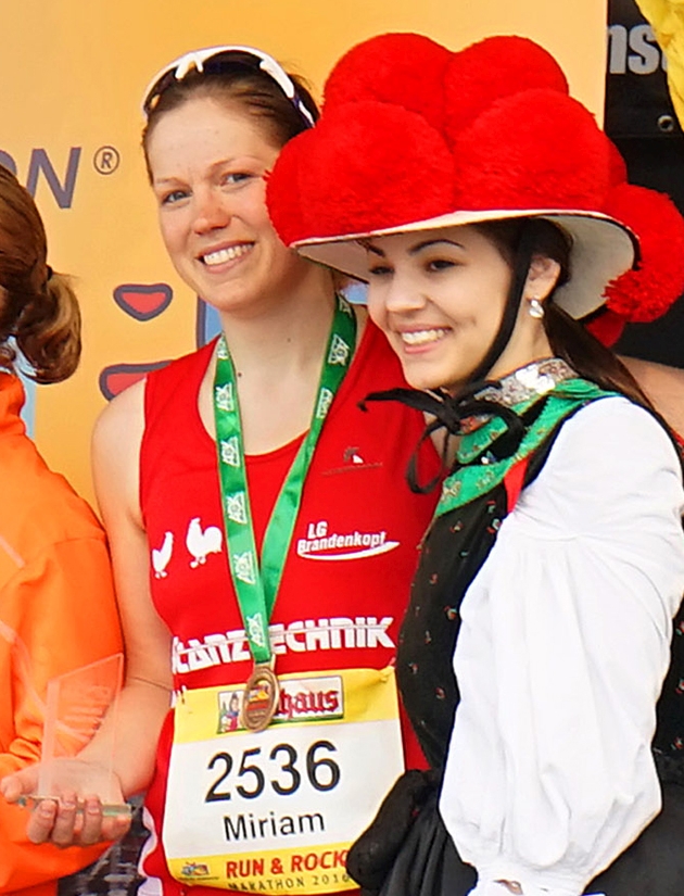 Miriam K&ouml;hler - Freiburg Marathon 2016
